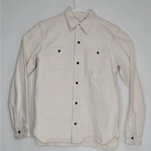 Gustin Heavy Workshirt Canvas Cotton SL Size M Mens